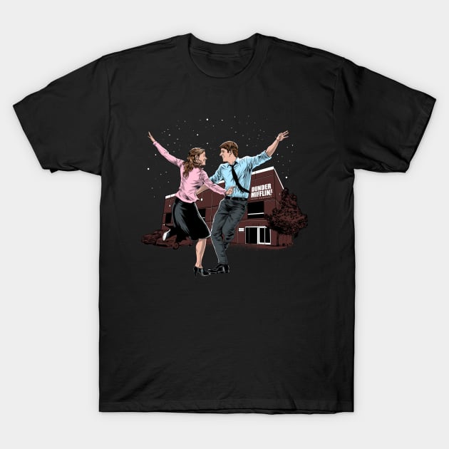 Office La Land T-Shirt by Zascanauta